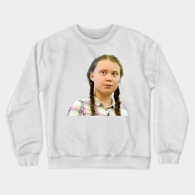 woody harrelson greta Crewneck Sweatshirt by oswaldomullins